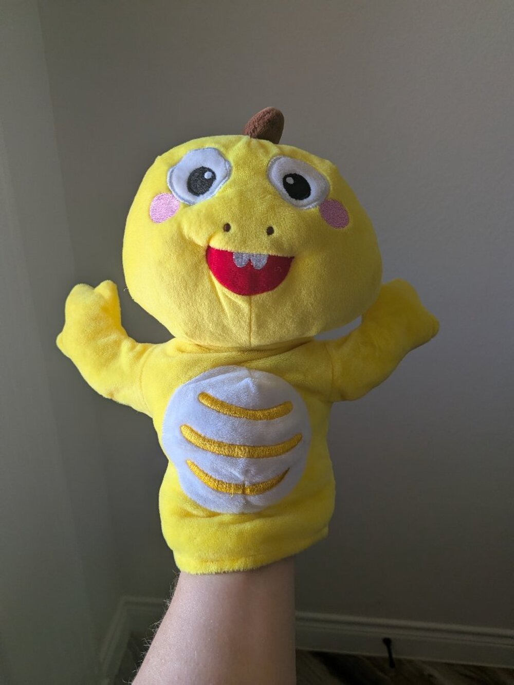Official VIPKid Dino Mascot Plush Hand Puppet ESL Teacher Prop - Great Condition